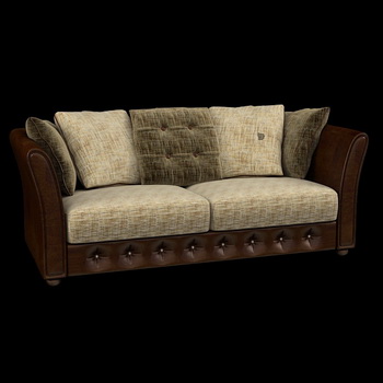 European linen cloth art cushion for leaning on soft sofa
