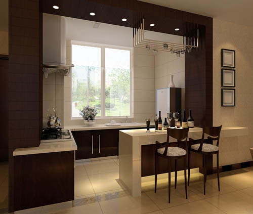 Moderna cocina muebles de estilo