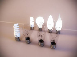Varias formas de lmparas de ahorro de energa