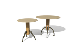 Ronda de mesa triangular
