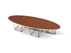 Largo de caf en forma de arco de mesa