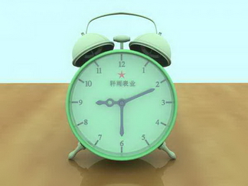 Verde despertador pequeños