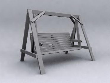 Modelo de madera de ocio