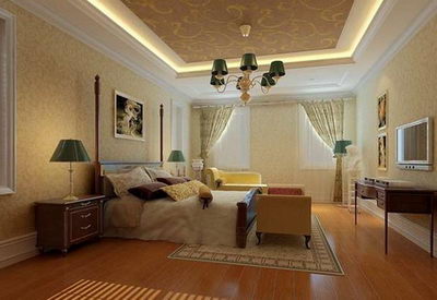 Preciosa modelo elegante dormitorio