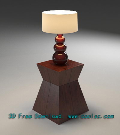 Lmpara de mesa de arte europeo