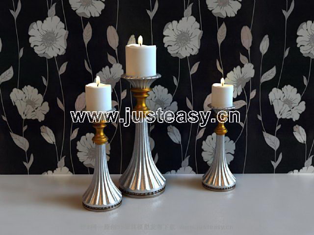candelabros de plata continental