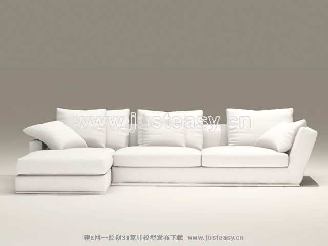 combinacin de estilo europeo del sof blanco y elegante