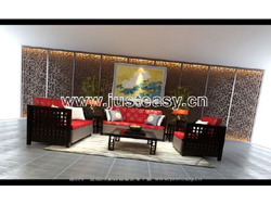 Moderno de estilo clsico chino saln