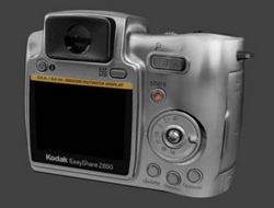 KODAK Z650 mquina tarjeta blanca