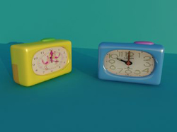Imgenes de dibujos animados despertador pequeños