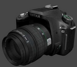 Negro pentax_k100D Super SLR