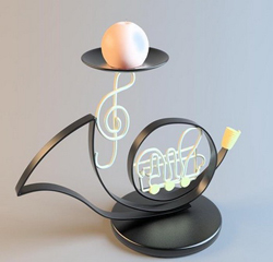Innovacin Europea elegante candelabro