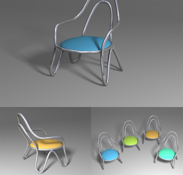 Comedor de la Ronda de modelo de flujo de lnea