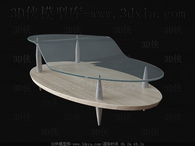 Combinacin de madera vaso de t de mesa