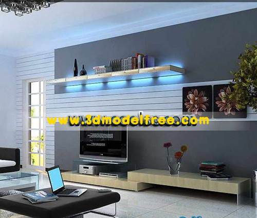 Una vida simple y elegante sala de
