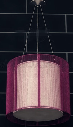 Purple pantalla de lmpara colgante