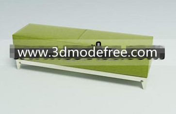 Verde de tela banco de madera sof