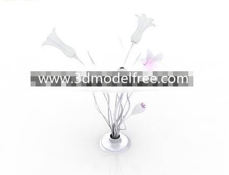Flores abrindose con forma lmpara