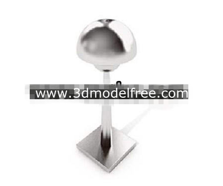 Forma de hongo metlico lmpara