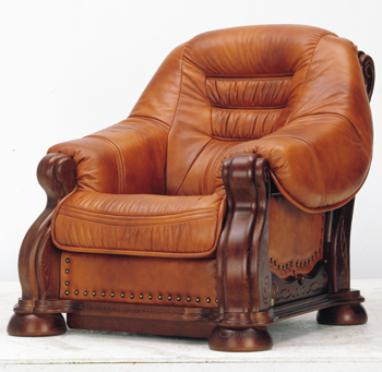 Moderno madera marrn sof-cama individual
