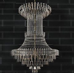 Cortina magnfico colgante de cristal lmpara