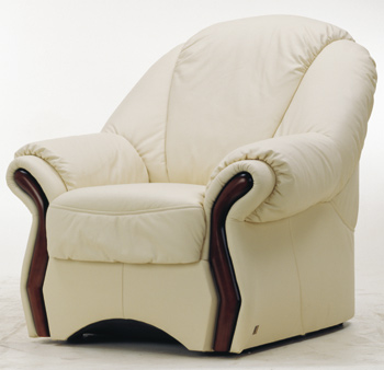 Moderno sof piel blanca personalizado nico