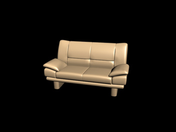 Estilo europeo asientos sof-cama doble