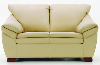 Europeo moderno sof simple asientos dobles