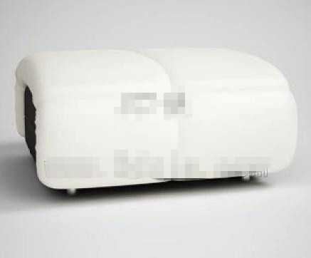 Personalizado de la moda sof blanco puro