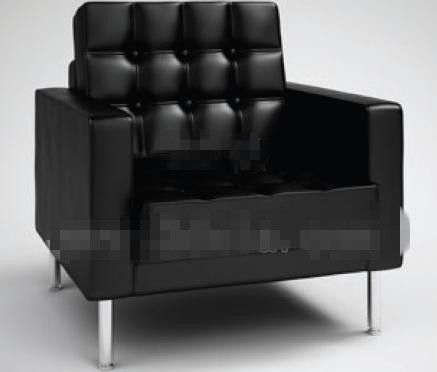Puro estilo moderno sof negro