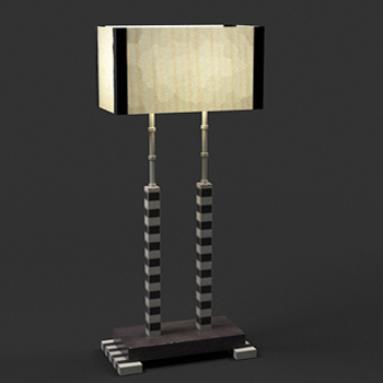 De estilo europeo, lmpara de mesa modelo 3D
