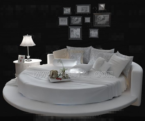 Personalidad de White round cama doble