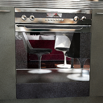 Electrolux horno de acero inoxidable Modelo 3D