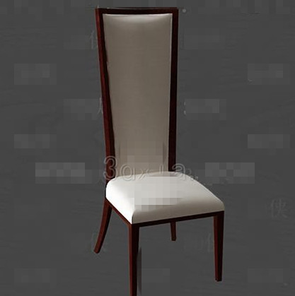 Chaise-longue cojn blanco de madera