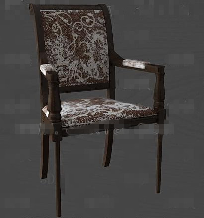 Brown de moda de la personalidad silla