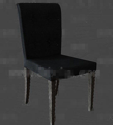 Negro manera simple silla de oficina