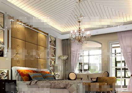 Luminoso dormitorio moderno y sencillo