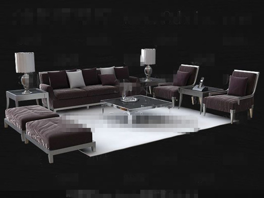 Moda Combinado sof morado