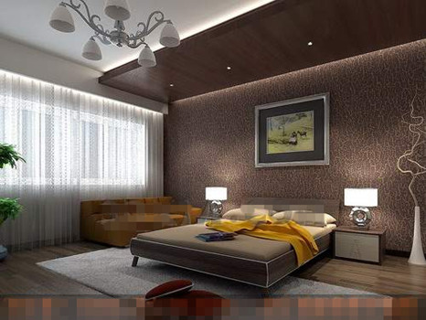 Brown habitacin simple tema