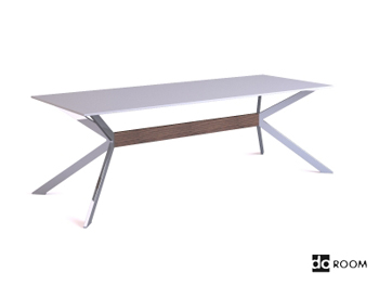 Moderno mesa blanco nico del soporte
