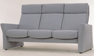 Moderno cmodo sof color gris oscuro