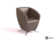 Caf oscuro silla Color forma especial