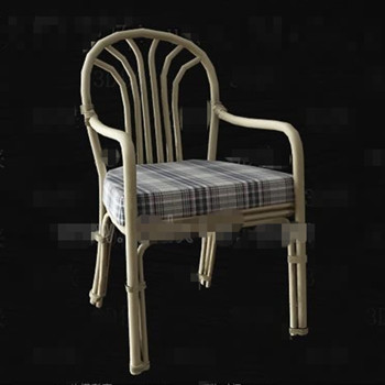 Gris y blanca cuadros sede silla de ratn