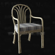 Gris y blanca cuadros sede silla de ratn