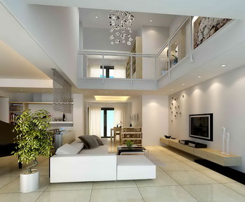 Duplex cuarto luminoso saln blanco