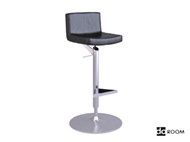 Silla metal moderno marco alta