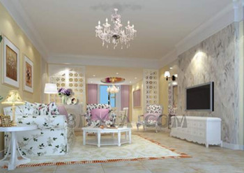 Blanca estar elegante y cmoda sala