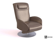 Brown silla cmoda informal