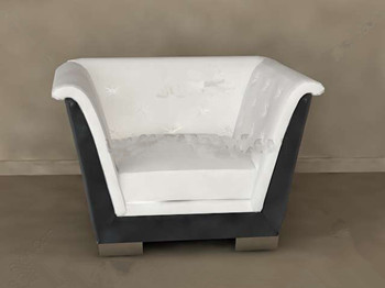 Cojn blanco cmodo sof-cama individual