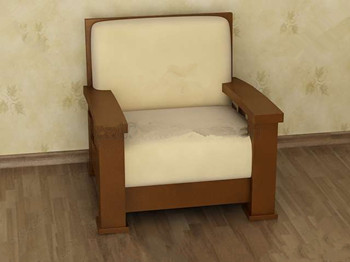 Marrn claro sof cama individual cmoda